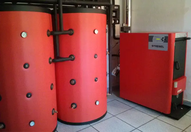 Instalación de caldera gasificante